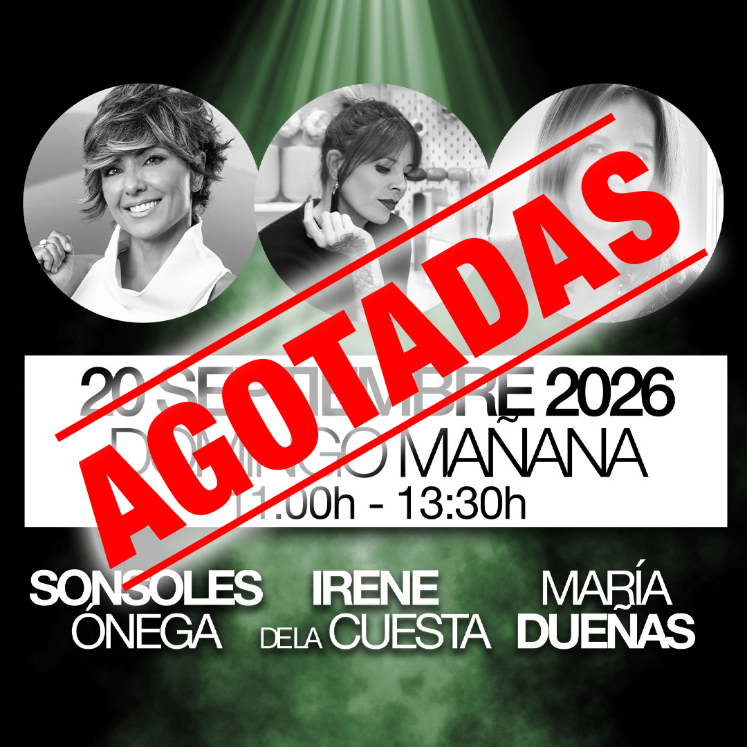 MARÍA DUEÑAS, SONSOLES ÓNEGA E IRENE DE LA CUESTA