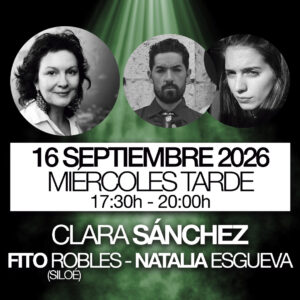 CLARA SÁNCHEZ, SILOÉ Y NATALIA ESGUERA