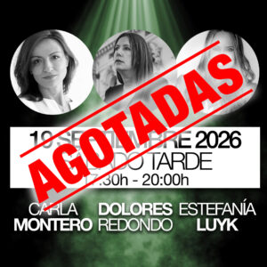 CARLA MONTERO, DOLORES REDONDO Y ESTEFANÍA LUYK